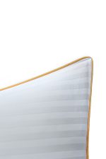 Yastık, Boncuk Silikon, Kenarı Saten Biyeli (50x70cm) - Görsel 2