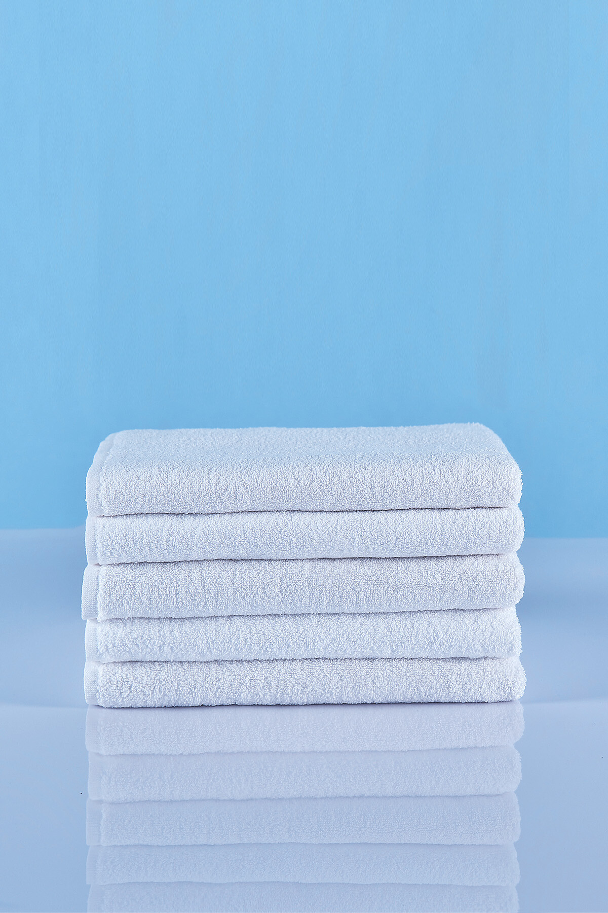 70-140-banyo-havlu Banyo Havlusu, Otel Tipi – Beyaz - (70x140cm) - Görsel 1