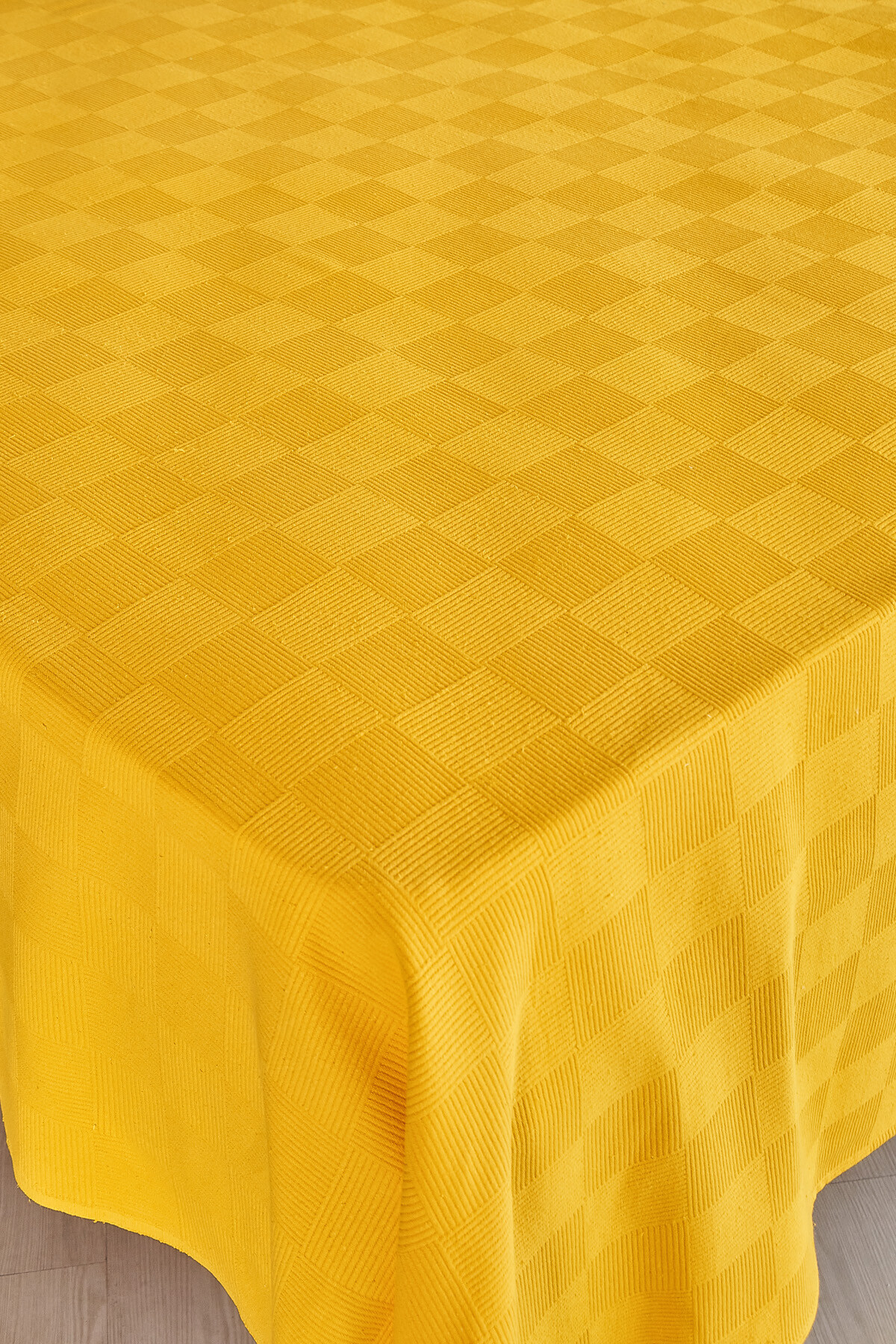 Pike, Tarla Desen Sarı - TÜM EBATLAR - Görsel 3