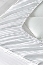 Lastikli Çarşaf, Çizgili Saten %100 Pamuk 84 Tel Fitted - Tüm Ebatlar - Görsel 2