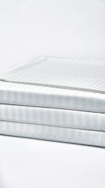 Çarşaf, 84 Tel Çizgili Saten %100 Pamuk - Tüm Ebatlar - Görsel 3