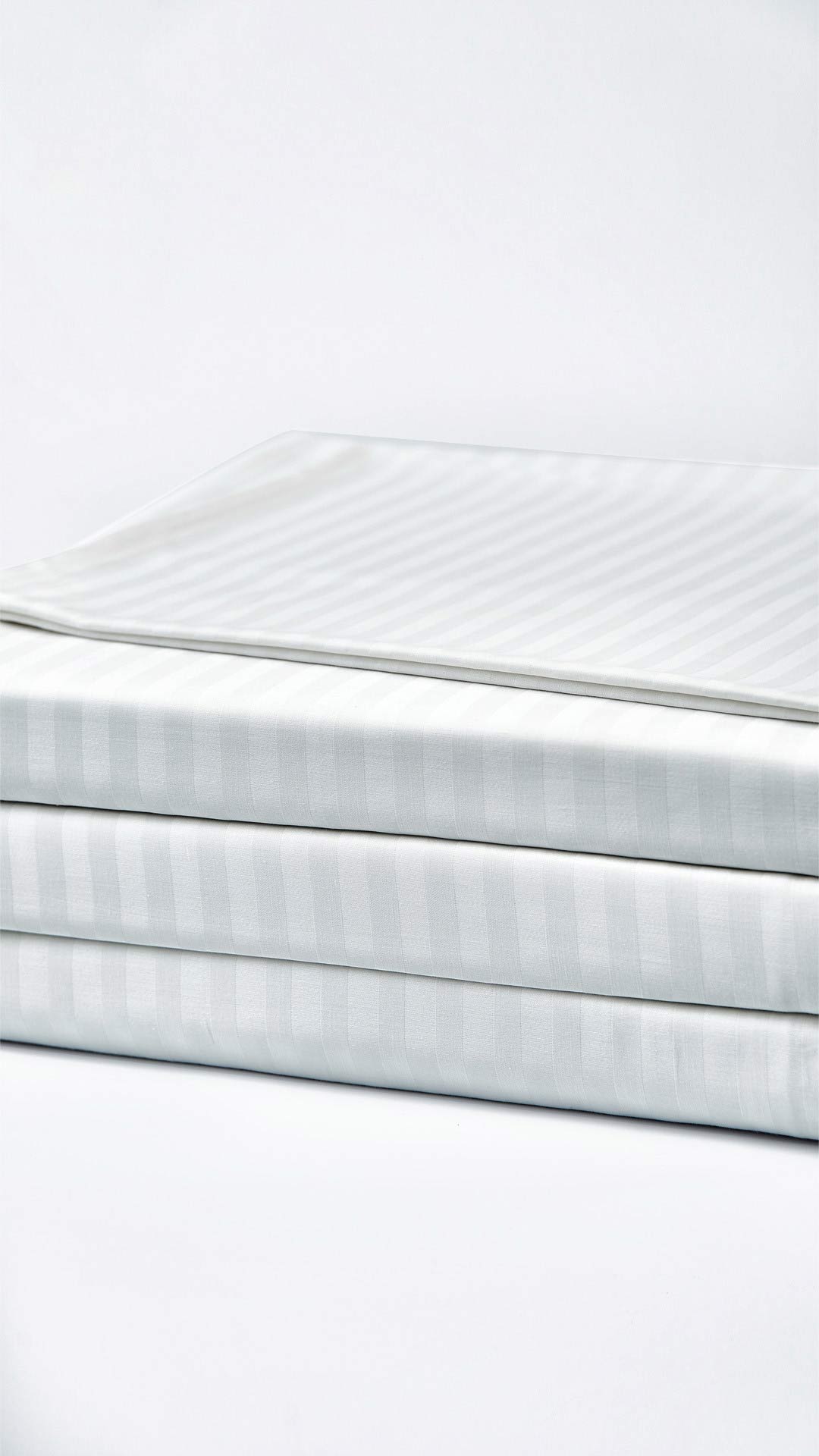 Çarşaf, 84 Tel Çizgili Saten %100 Pamuk - Tüm Ebatlar - Görsel 3