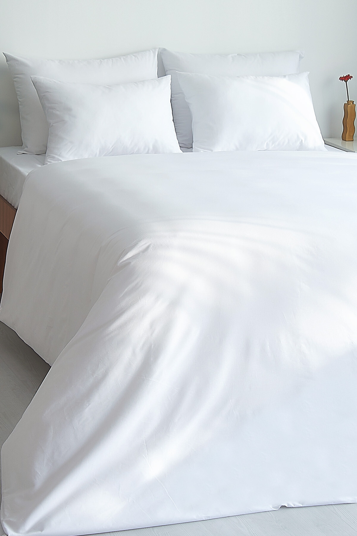 Nevresim Takımı, Tek Kişilik 57 Tel- %100 Pamuk - Görsel 2