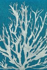 Süs Yastığı, Mercan Koyu Mavi - 45x45cm - Görsel 2