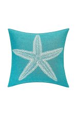 Süs Yastığı, Star Turkuaz - 45x45cm