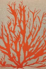 Süs Yastığı, Mercan Kahverengi - 45x45cm - Görsel 2