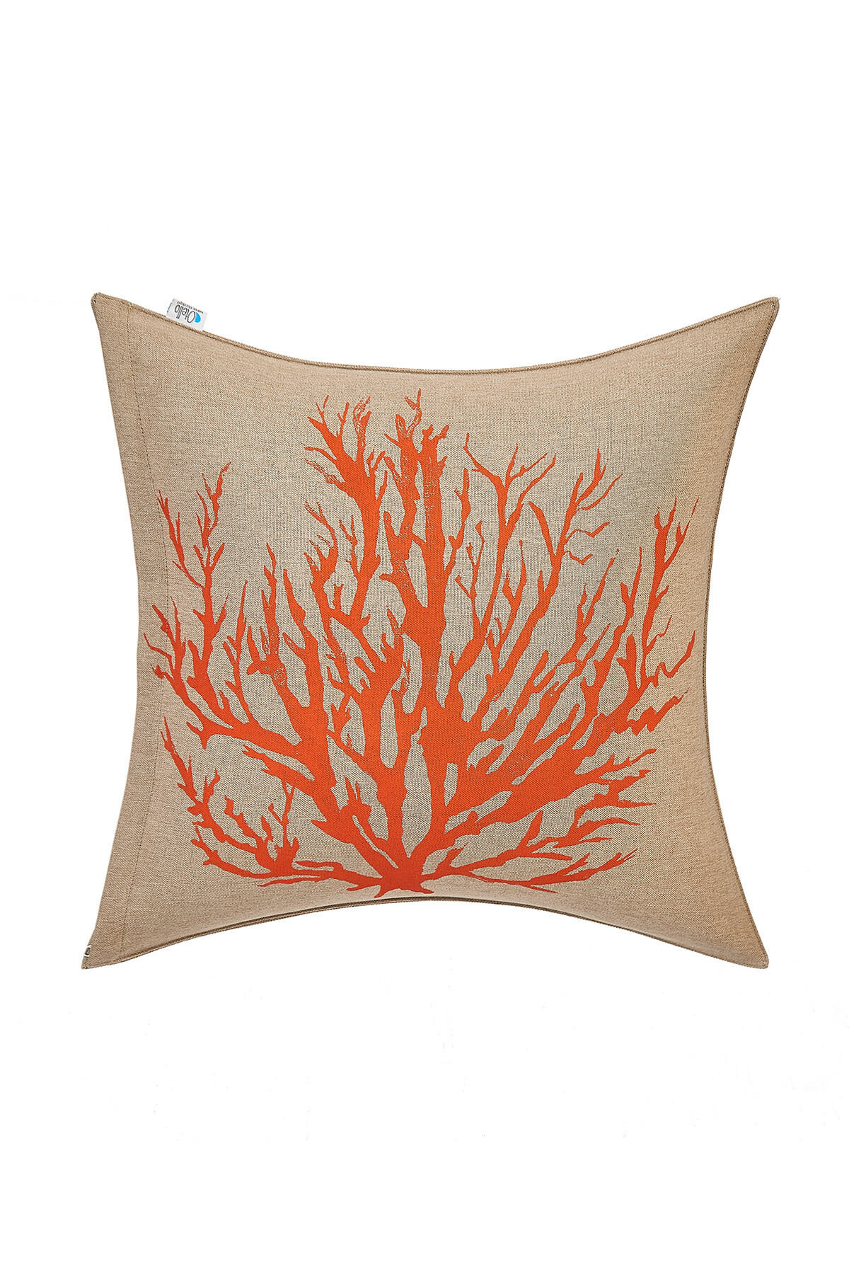 Süs Yastığı, Mercan Kahverengi - 45x45cm - Görsel 1