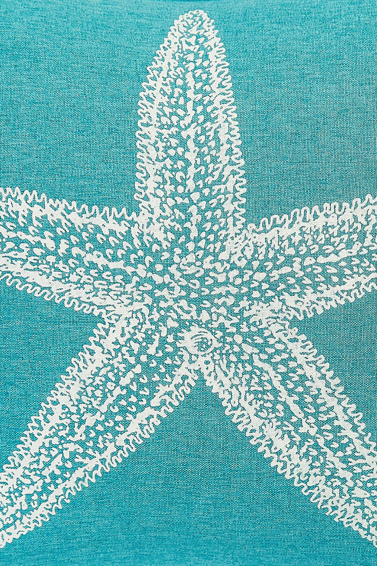 Süs Yastığı, Star Turkuaz - 45x45cm - Görsel 2