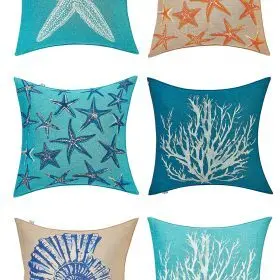 Süs Yastığı, 6'lı Set - 45x45cm - Ücretsiz Kargo