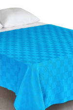 Pike , Tarla Desen Mavi - TÜM EBATLAR