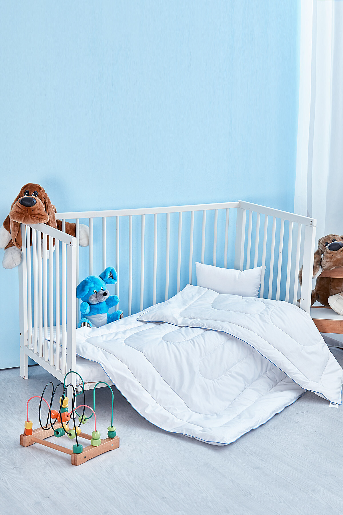 Bebek Yorganı, Microjel Pamuk Kılıf - 100*150cm - Görsel 2