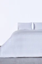 Nevresim Takımı, Çizgili Saten - PolyPoplin