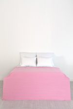 Pike, Tarla Desen Pembe - TÜM EBATLAR - Görsel 2