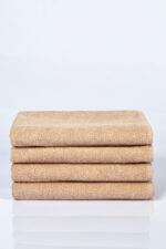 El Yüz Havlusu, Otel Tipi - Krem - (50x90cm)