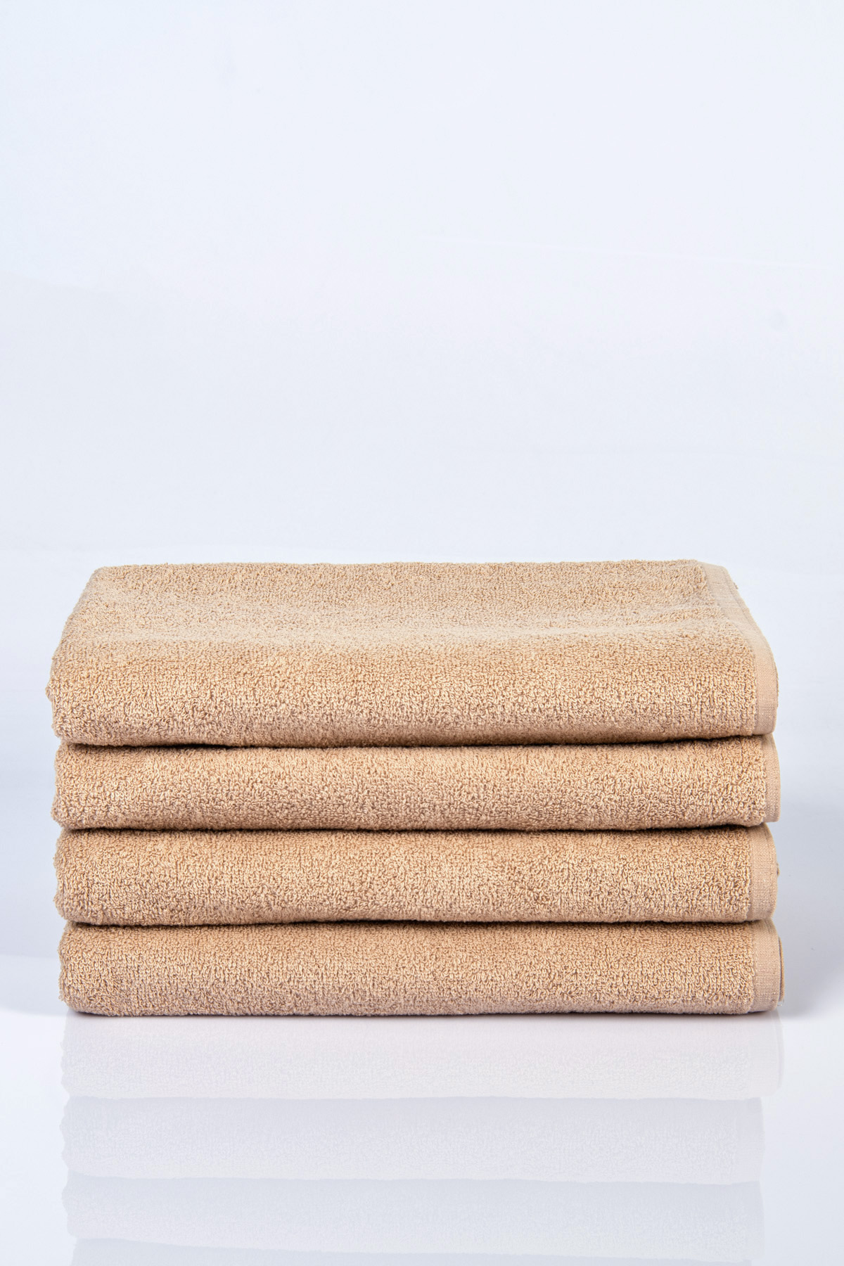 El Yüz Havlusu, Otel Tipi - Krem - (50x90cm) - Görsel 1