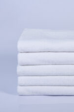 El Yüz Havlusu, Otel Tipi - Beyaz - (50x90cm)