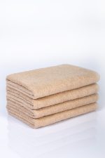 El Yüz Havlusu, Otel Tipi - Krem - (50x90cm) - Görsel 4