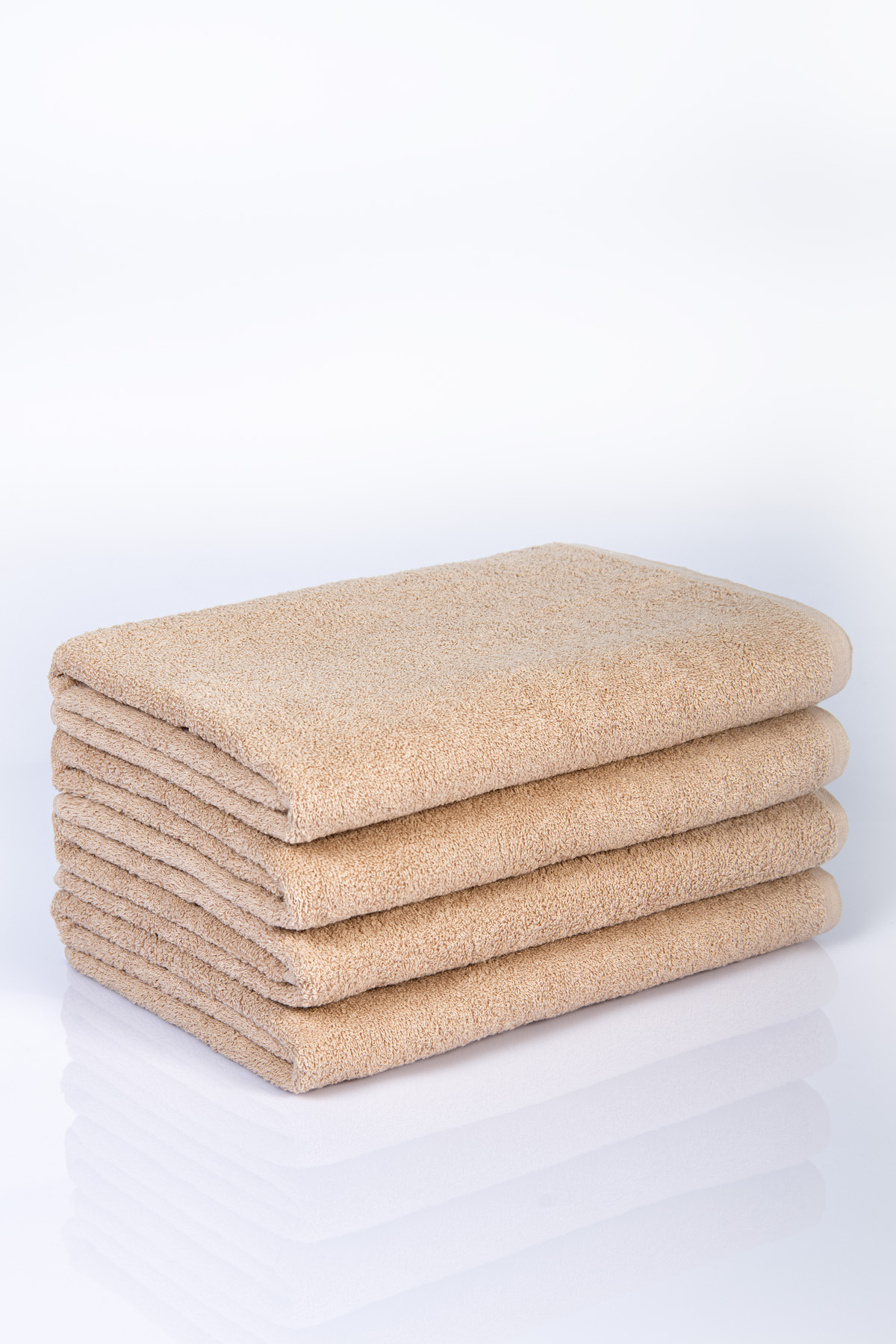 El Yüz Havlusu, Otel Tipi - Krem - (50x90cm) - Görsel 4