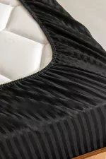 Lastikli Çarşaf, Çizgili İnci - Tüm Ebatlar - Tüm Renkler - Görsel 6