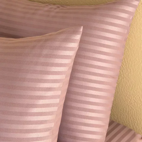 Yastık Kılıfı, Çizgili İnci - Tüm Ebatlar - Tüm Renkler