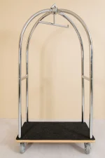 Valiz Taşıma Arabası - Gümüş Rengi - Görsel 6