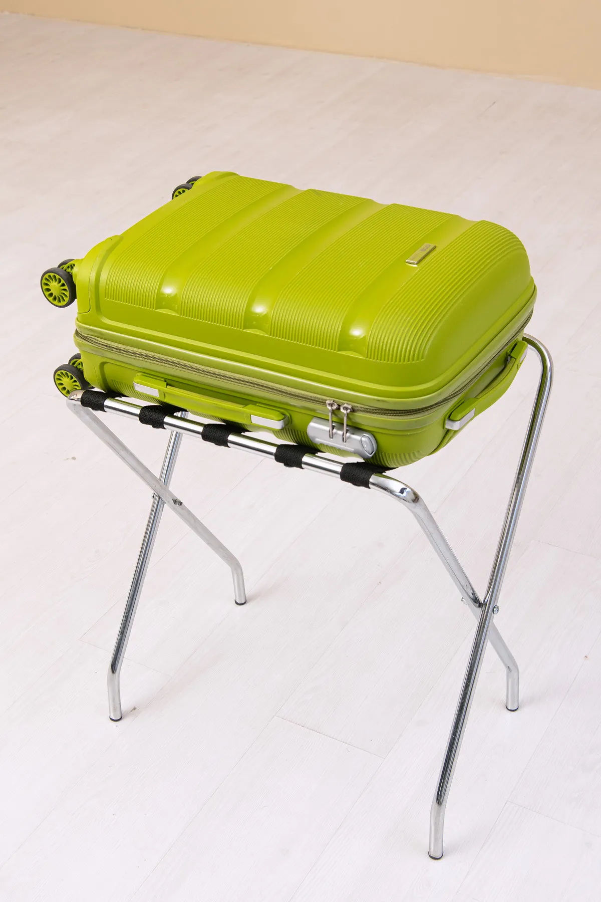 Bavul Sehpası - Gümüş Rengi - Görsel 1