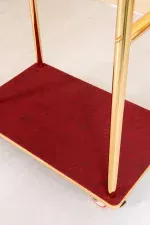 Valiz Taşıma Arabası - Pirinç Rengi - Görsel 5