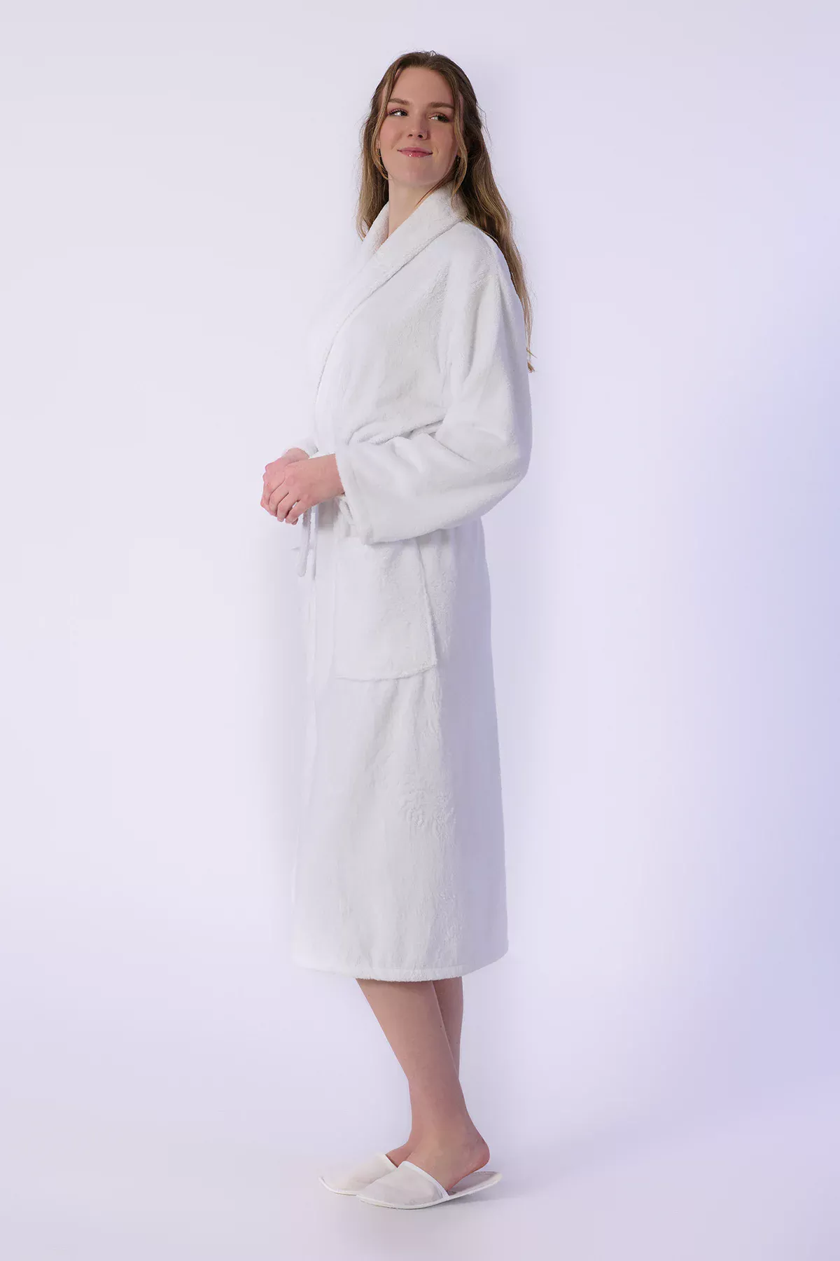 Bornoz, Bukle - %100 Pamuk - Görsel 4