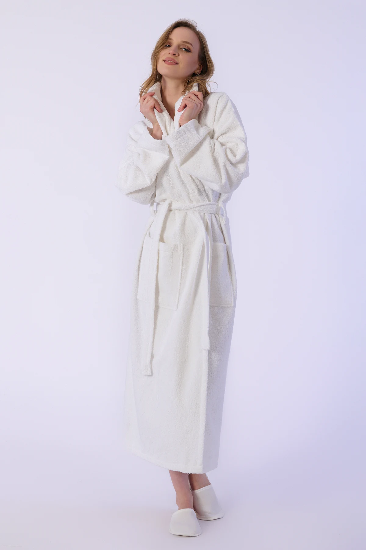 Bornoz, Bukle - %100 Pamuk - Görsel 2