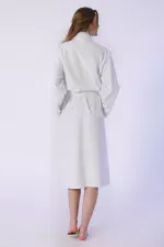 Bornoz, Kadife - %100 Pamuk - Görsel 7