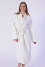 Bornoz, Kadife - %100 Pamuk - Görsel 5