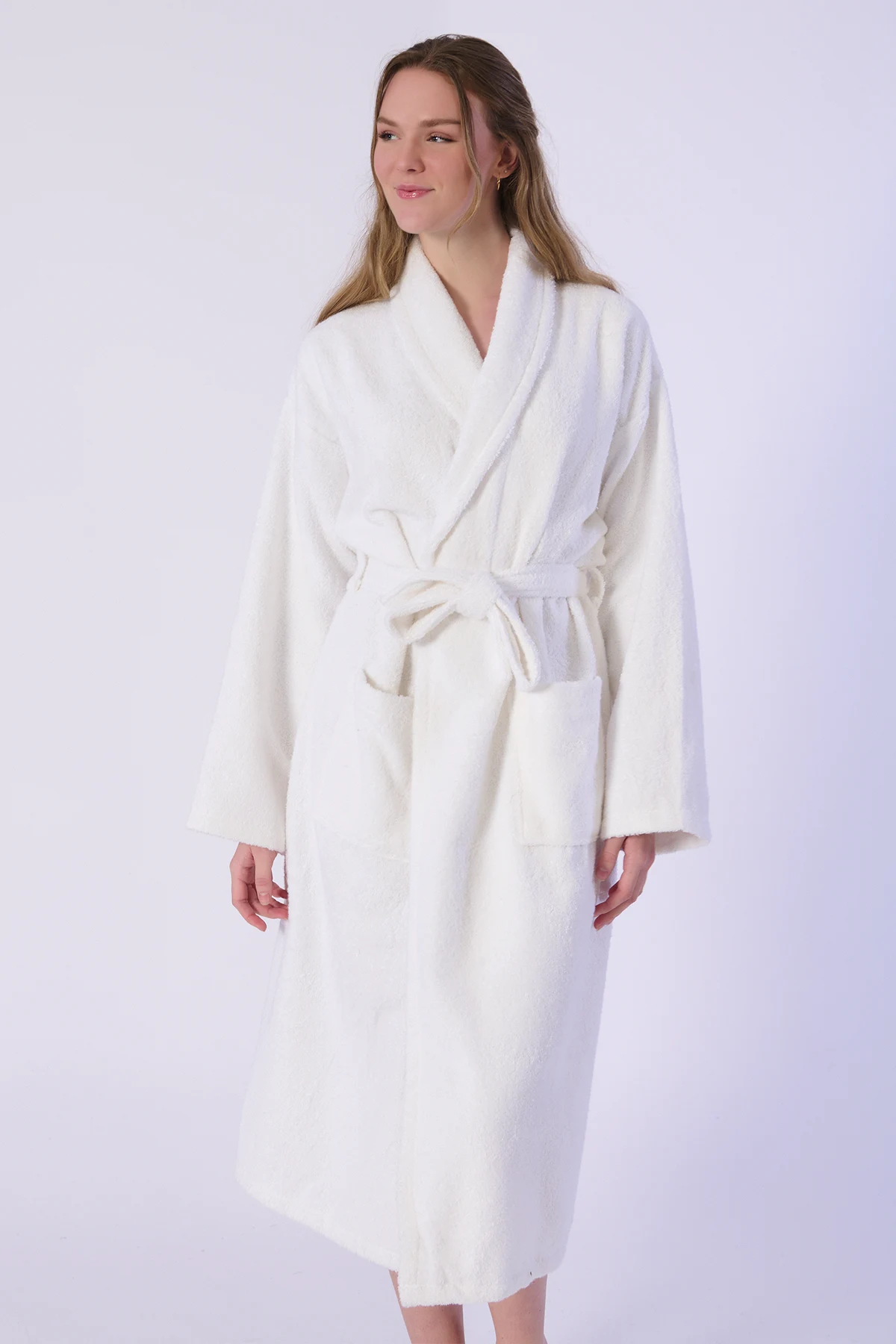 Bornoz, Kadife - %100 Pamuk - Görsel 2