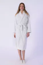 Bornoz, Kadife - %100 Pamuk - Görsel 9