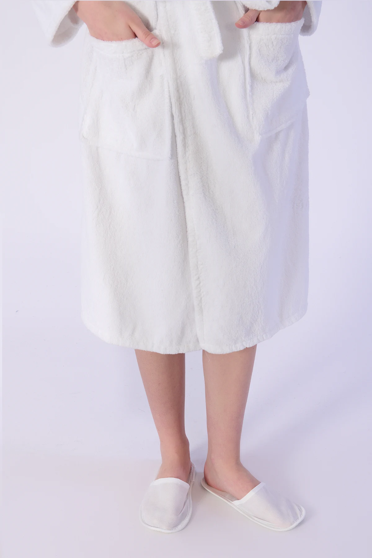 Bornoz, Kadife - %100 Pamuk - Görsel 10