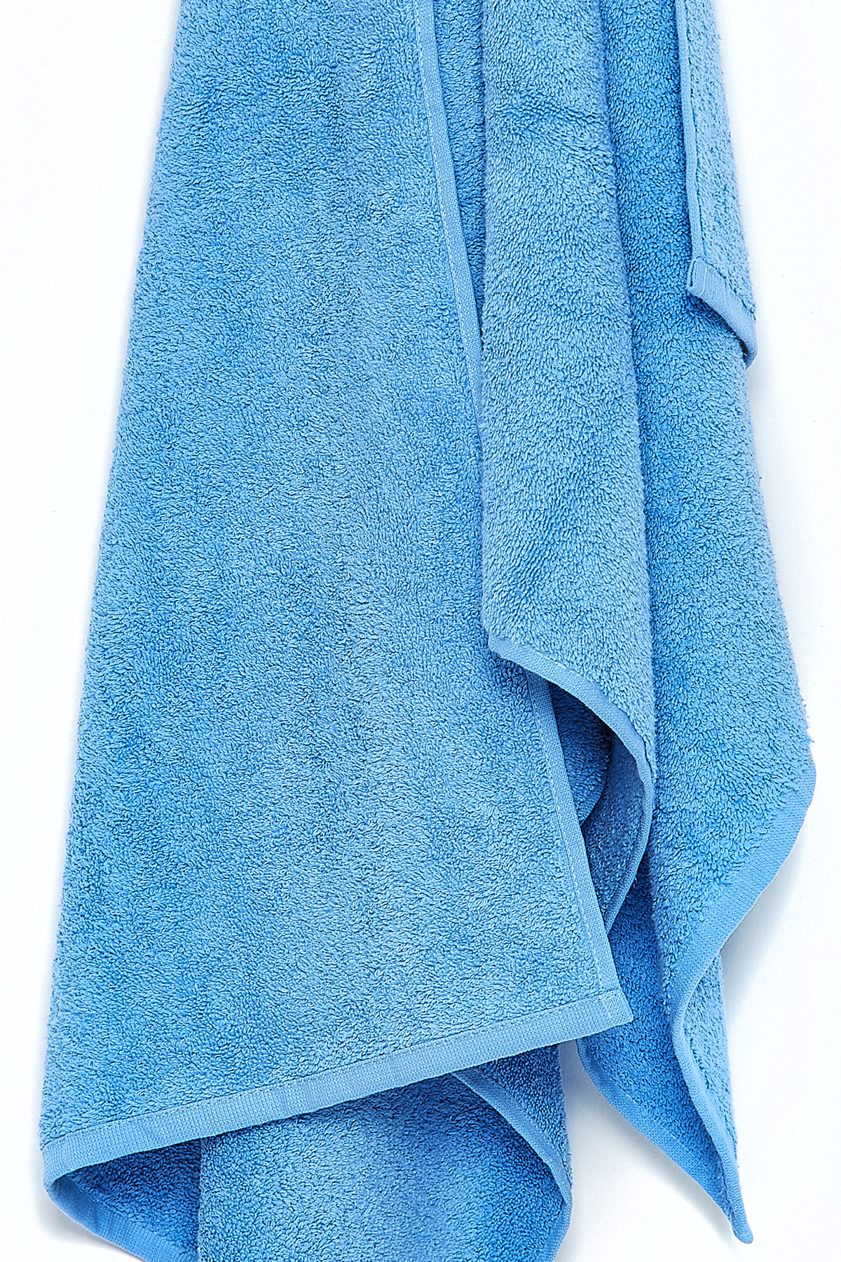 El Yüz Havlusu, Otel Tipi - Mavi - (50x90cm) - Görsel 4