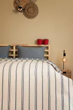 Nevresim Takımı, İzmir Desen - %100 Pamuk - Görsel 2