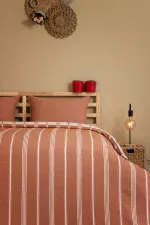 Nevresim Takımı, İzmir Desen - %100 Pamuk - Görsel 5