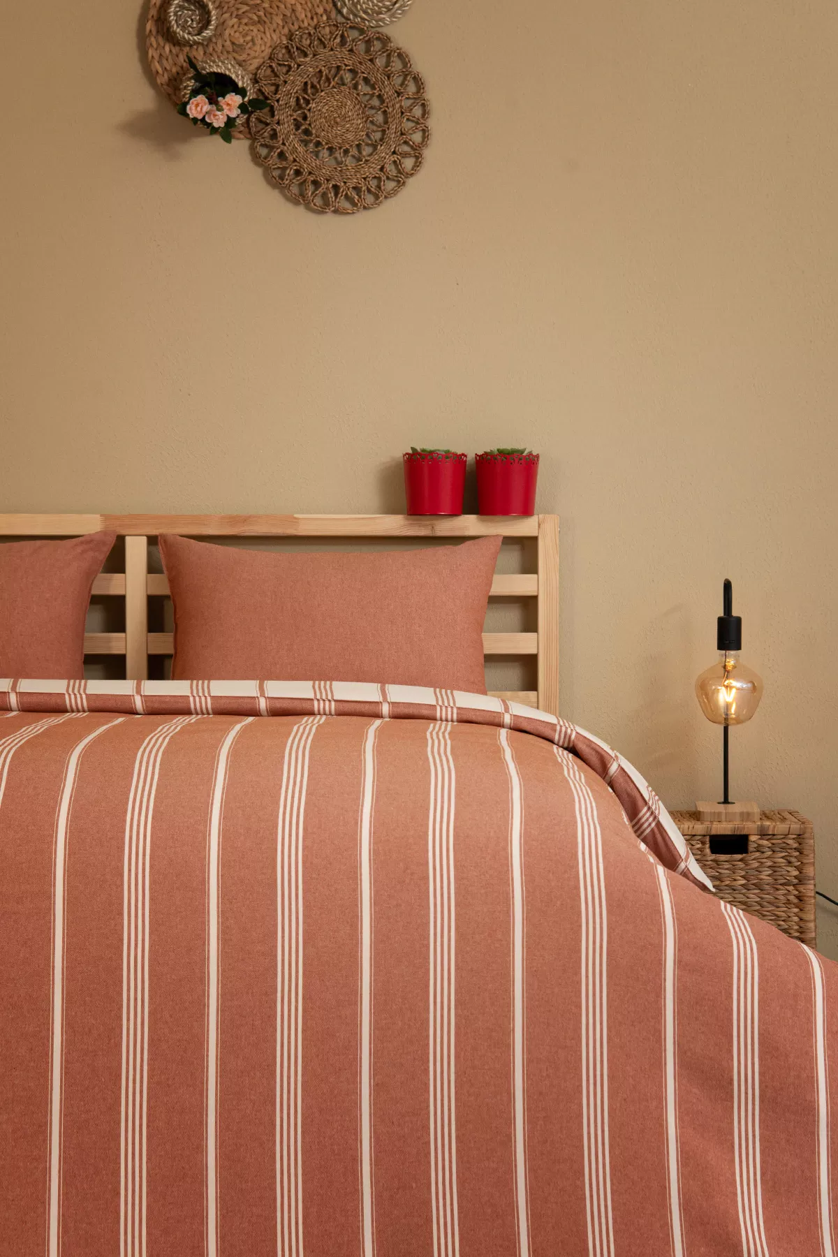 Nevresim Takımı, İzmir Desen - %100 Pamuk - Görsel 5