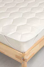 Uyku Pedi (%100 Yün Dolgulu ) Yatak Üstü - Tüm Ebatlar - Görsel 2