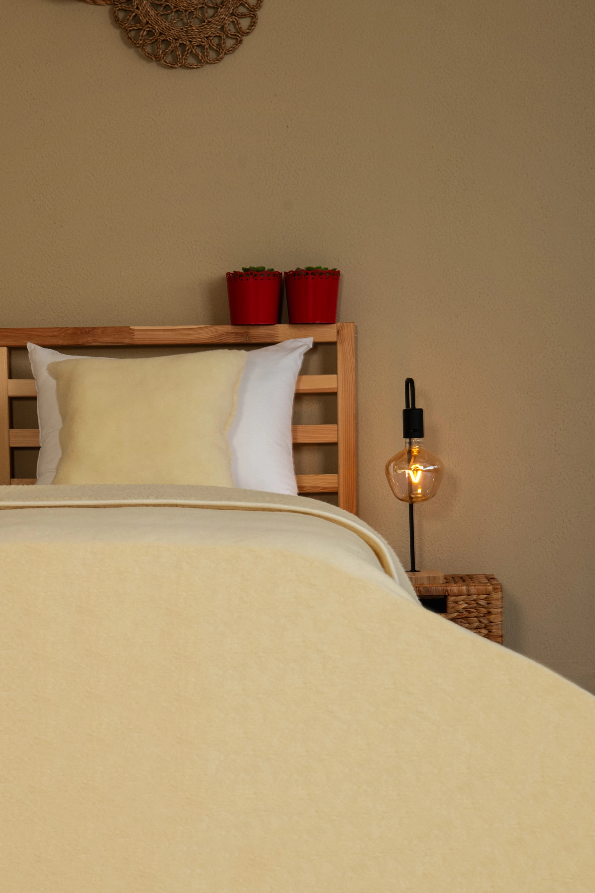 Yün Dekoratif Yatak Takımı - %100 Yün - Tüm Ebatlar - Ücretsiz Kargo - Görsel 6