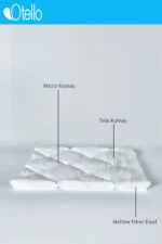Yorgan, Microfiber - Tüm Ebatlar Dolgun Kare - Görsel 5