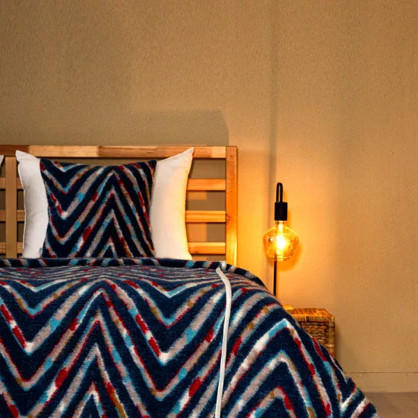 Yün Dekoratif Yatak Takımı - Mudurnu Desen - %100 Yün - Tüm Ebatlar - Ücretsiz Kargo