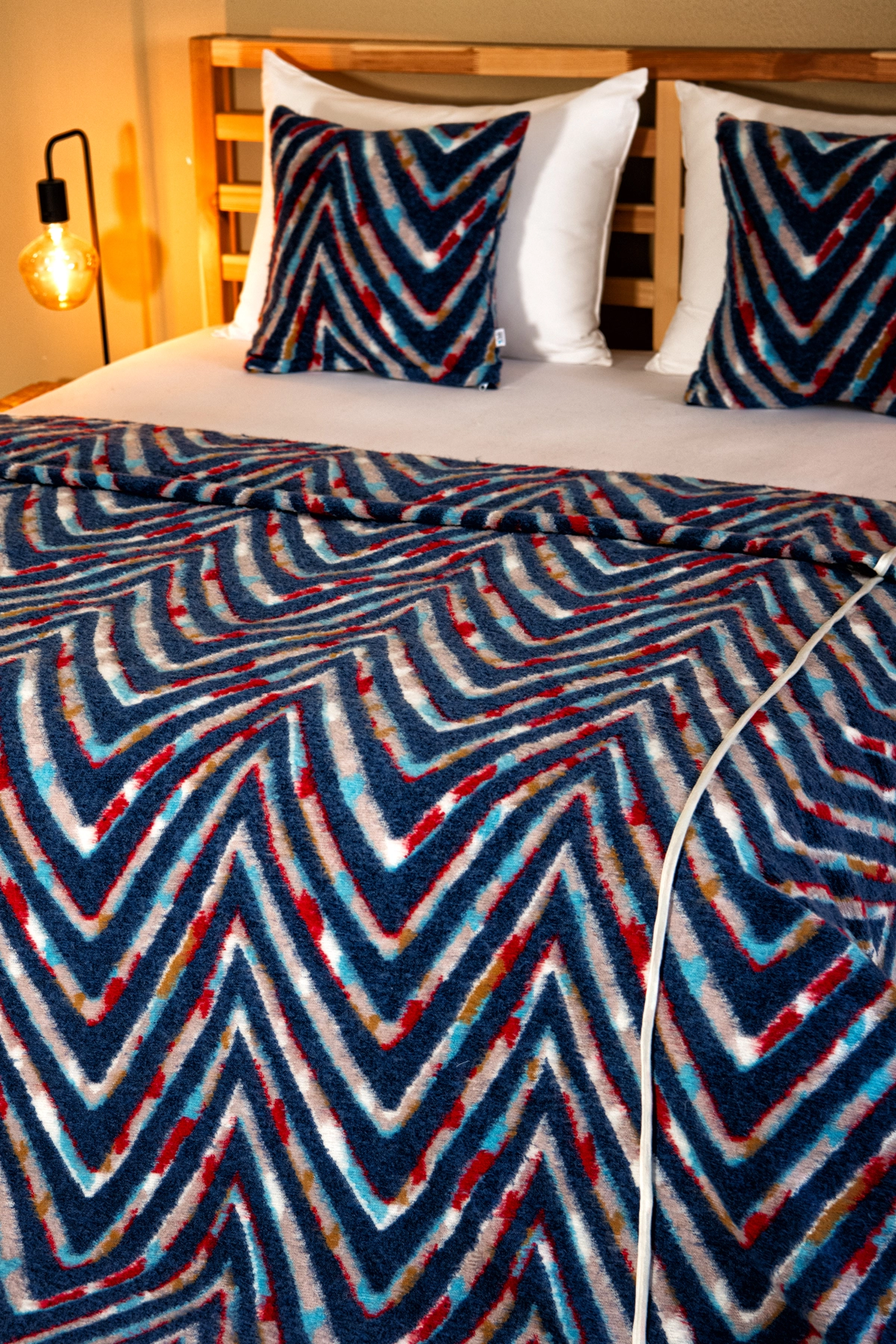 Yün Dekoratif Yatak Takımı - Mudurnu Desen - %100 Yün - Tüm Ebatlar - Ücretsiz Kargo - Görsel 7