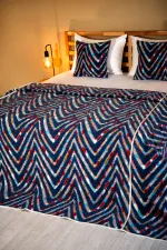 Yün Dekoratif Yatak Takımı - Mudurnu Desen - %100 Yün - Tüm Ebatlar - Ücretsiz Kargo - Görsel 3