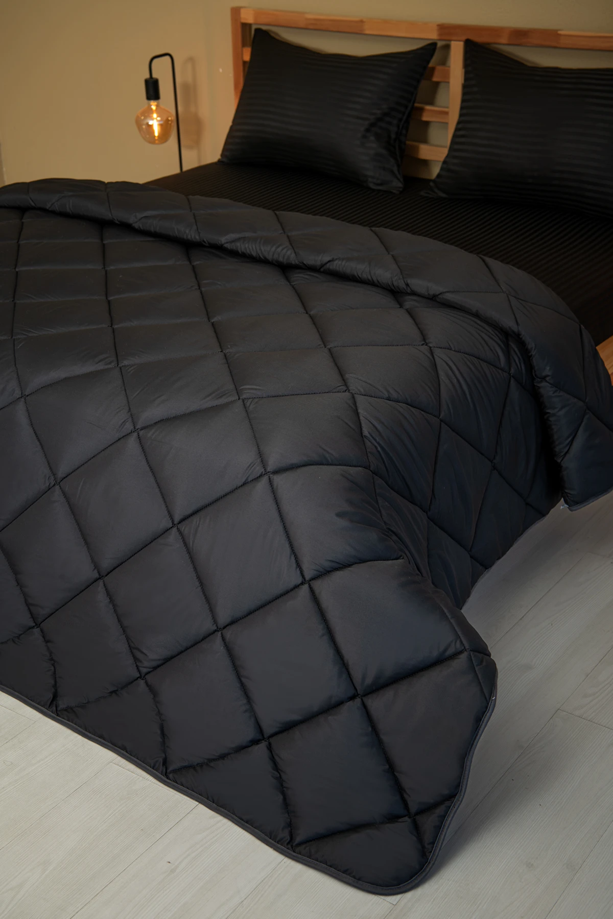 Yorgan, Microfiber - Kara İnci - Tüm Ebatlar - Görsel 3