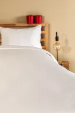 Nevresim Takımı, Çizgili Saten - 120 Tel - Tüm Ölçüler