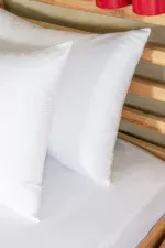 Yastık Kılıfı, 120 Tel Çizgili Saten - Tüm Ebatlar