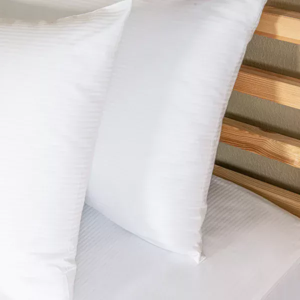 Yastık Kılıfı, 120 Tel Çizgili Saten - Tüm Ebatlar