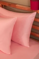 Nevresim Takımı, Sakura Saten - %100 Pamuk - Tüm Ölçüler - Görsel 2