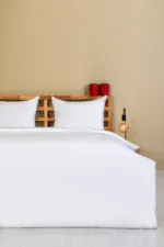 Nevresim Takımı, Sakura Saten - %100 Pamuk - Tüm Ölçüler - Görsel 16